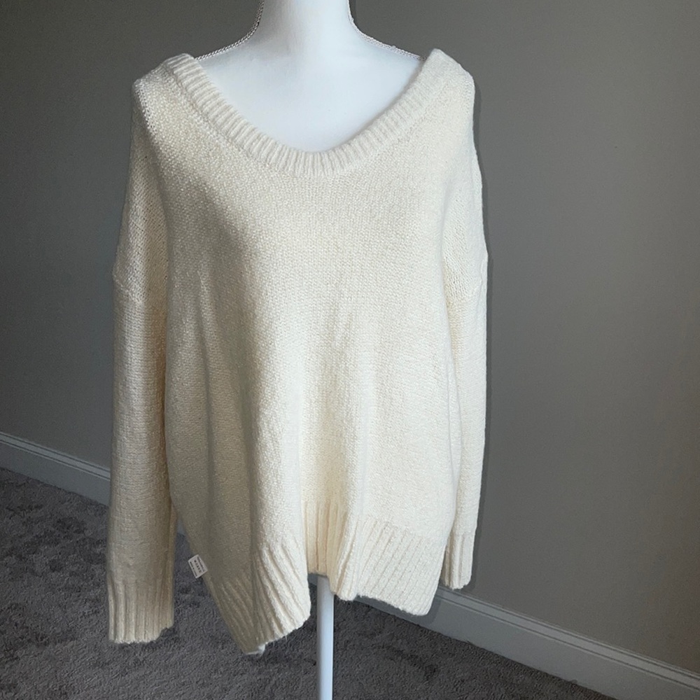 Chunky oversized sweater